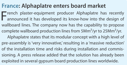 GLOBAL GYPSUM Magazine - ALPHAPLATRE